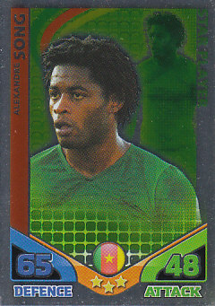 Alexandre Song Cameroon 2010 World Cup Match Attax Star Player #37